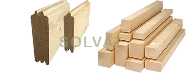 Statybinė, kalibruota mediena